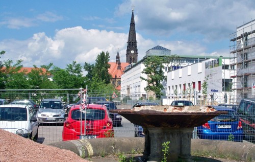 Brunnen-Ruine am Alaunplatz