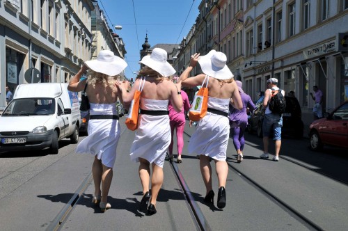 CSD-Parade auf der Görlitzer Straße