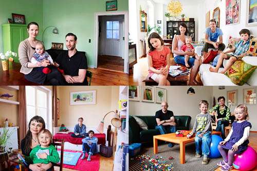 Amac Garbe, "Familienbilder", serielles Fotoprojekt seit 2008