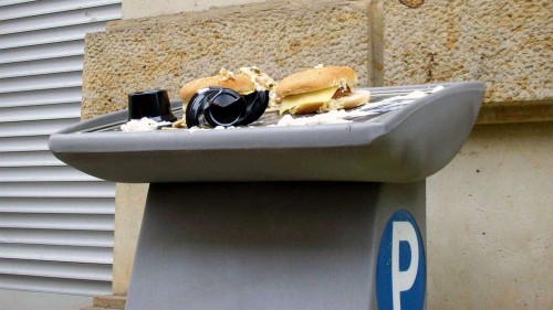 Solar-Grillen auf der Förstereistraße