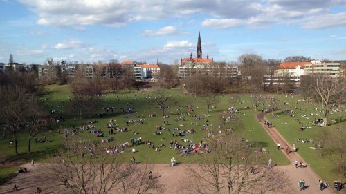 ... und der Alaunplatz ist voll.