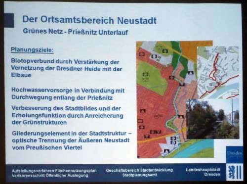 Die Prießnitz soll einen Spazierweg bekommen.