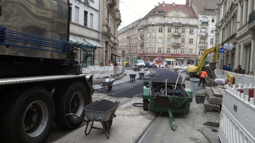 Endspurt bei den Bauarbeiten auf der Bautzner und der Rothenburger Straße