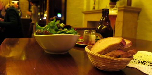 wenn der Salat kracht, ist er frisch ...