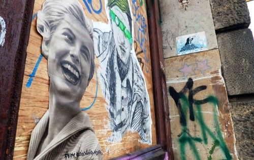 Lachen vs. grüne Augenbinde - am Bischofsweg