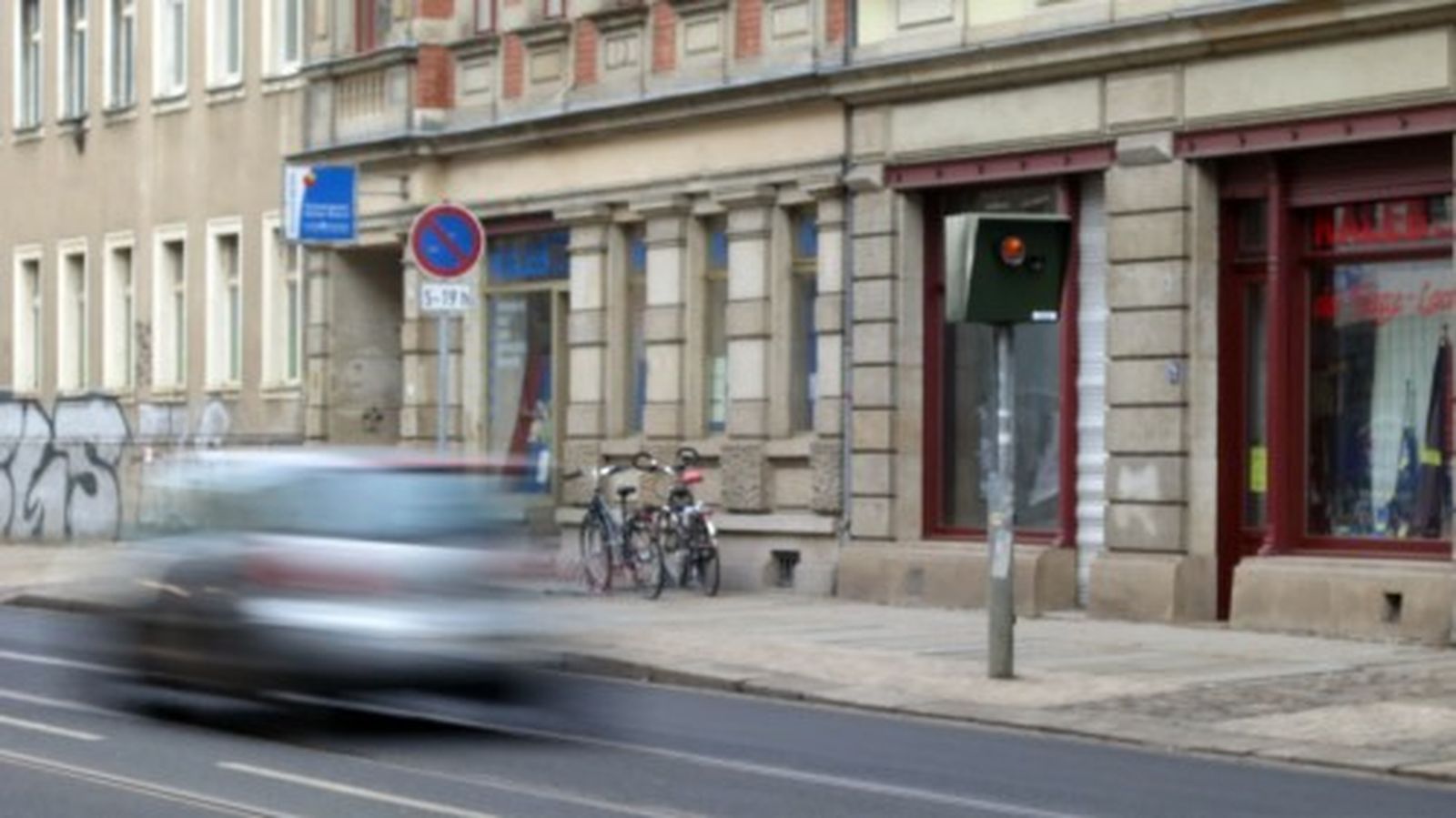 es blitzt wieder an der Bautzner Straße