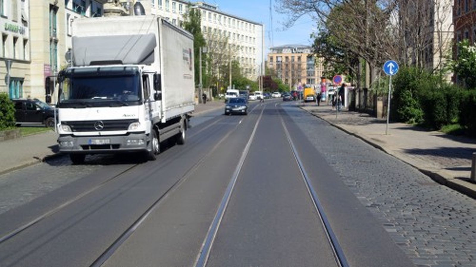 Die Königsbrücker Straße soll ausgebaut werden.