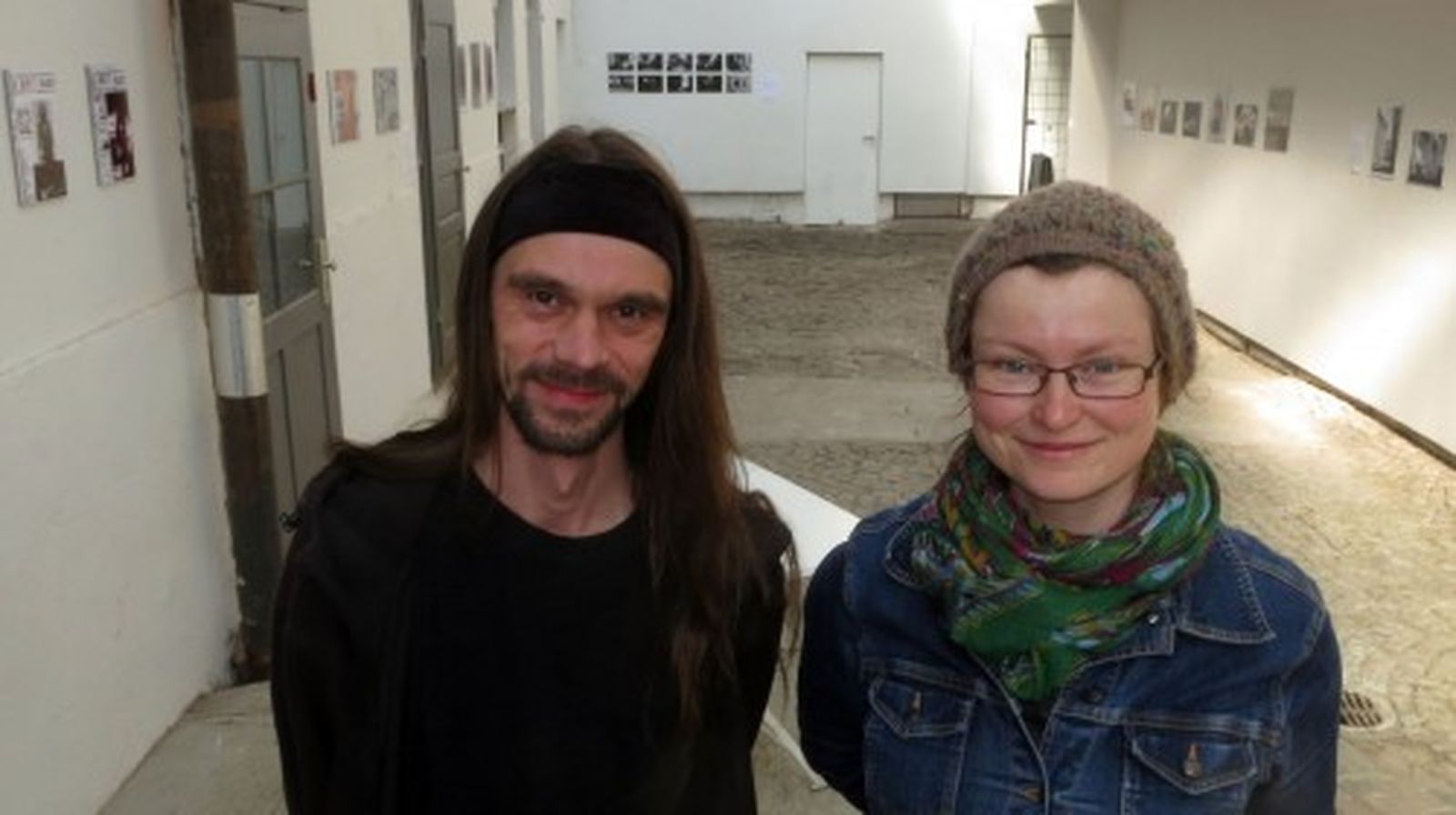 Haben Ausstellung und Lesung organisiert: Mirko Sennewald und Tina Wünschmann vom Kultur Aktiv e.V.