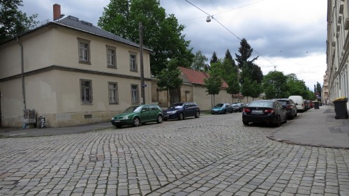 Die Friedensstraße erhält Gehwegsvorstreckungen.