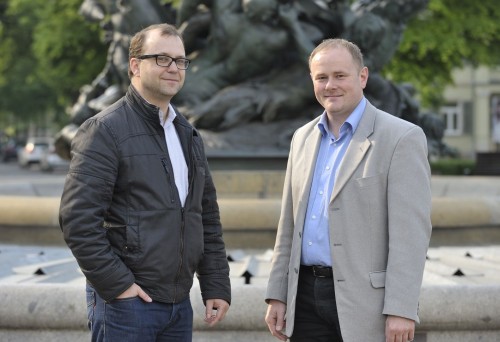 Das Gespräch fand nahe dem Albertplatz statt.