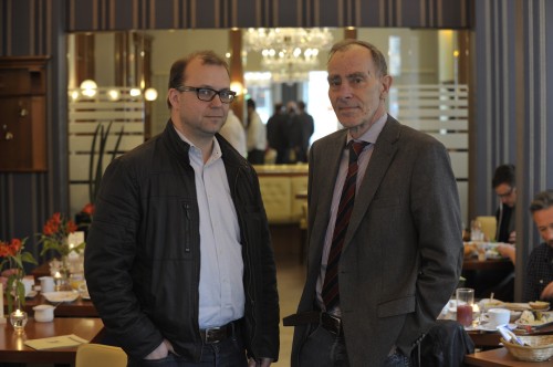 Das Gespräch mit Stefan Strauss fand im Café Lloyds statt.