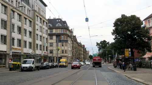 Der Ausbau der Königsbrücker Straße wird wahrscheinlich neu geplant.