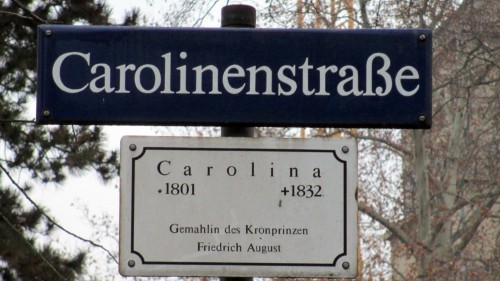 Die Namensgeberin der Straße kam aus Österreich und wurde mit K geschrieben