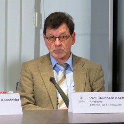 Leiter des Straßen- und Tiefbauamtes Reinhard Koettnitz