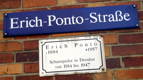 Erich Ponto fand erst 50 Jahre nach seinem Tod seine letzte Ruhestätte in Dresden. Das war 2007.