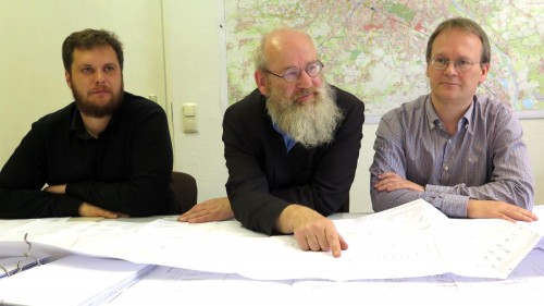 Vincent Drews (SPD), Johannes Lichdi (Grüne), Tilo Wirtz (Linke)