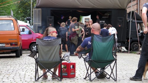 Punkrock im Campingstuhl