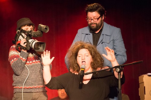 David Campesino, Anna Mateur und Max Rademann in Aktion - Foto: PR/Esther Undisz