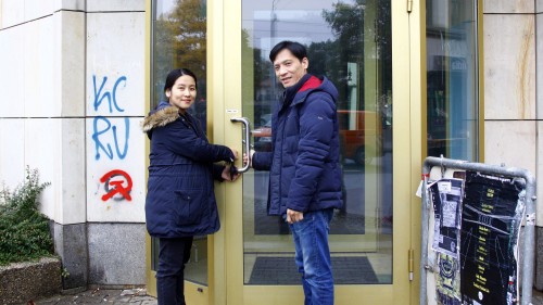 Giang Dannemann und Hai Phan wollen am Albertplatz "Codo 2" eröffnen.