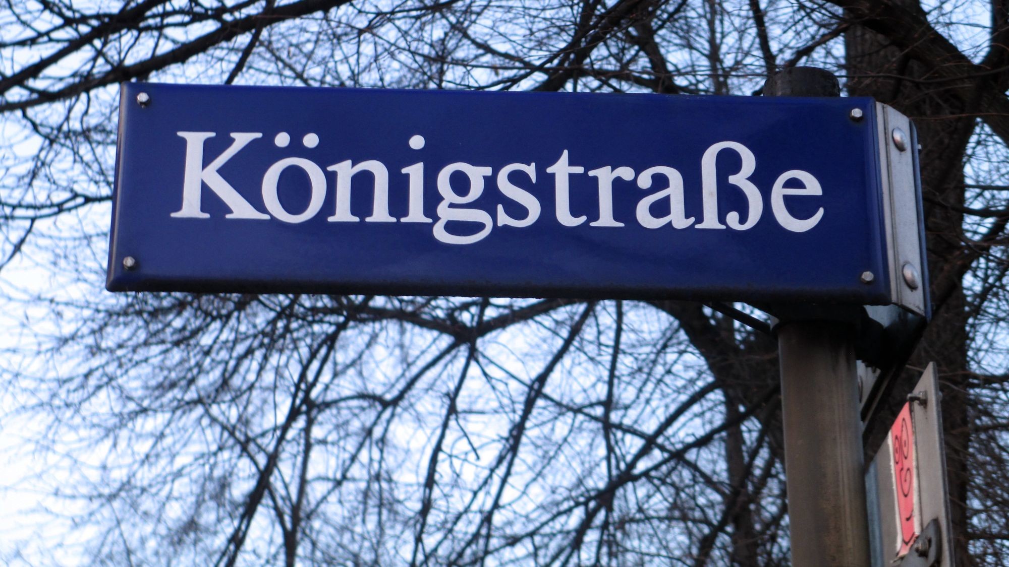 Die Königstraße als barockes Prachtviertel von August dem Starken befohlen.