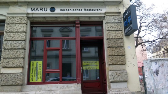Das koreanische Restauran "Maru" hat geschlossen.