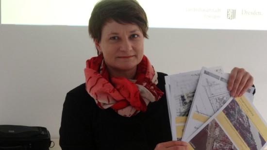 Anja Heckmann, Abteilungsleiterin Innenstadt beim Stadtplanungsamt, präsentierte den Bebauungsplan für das Elbviertel. Foto: W. Schenk