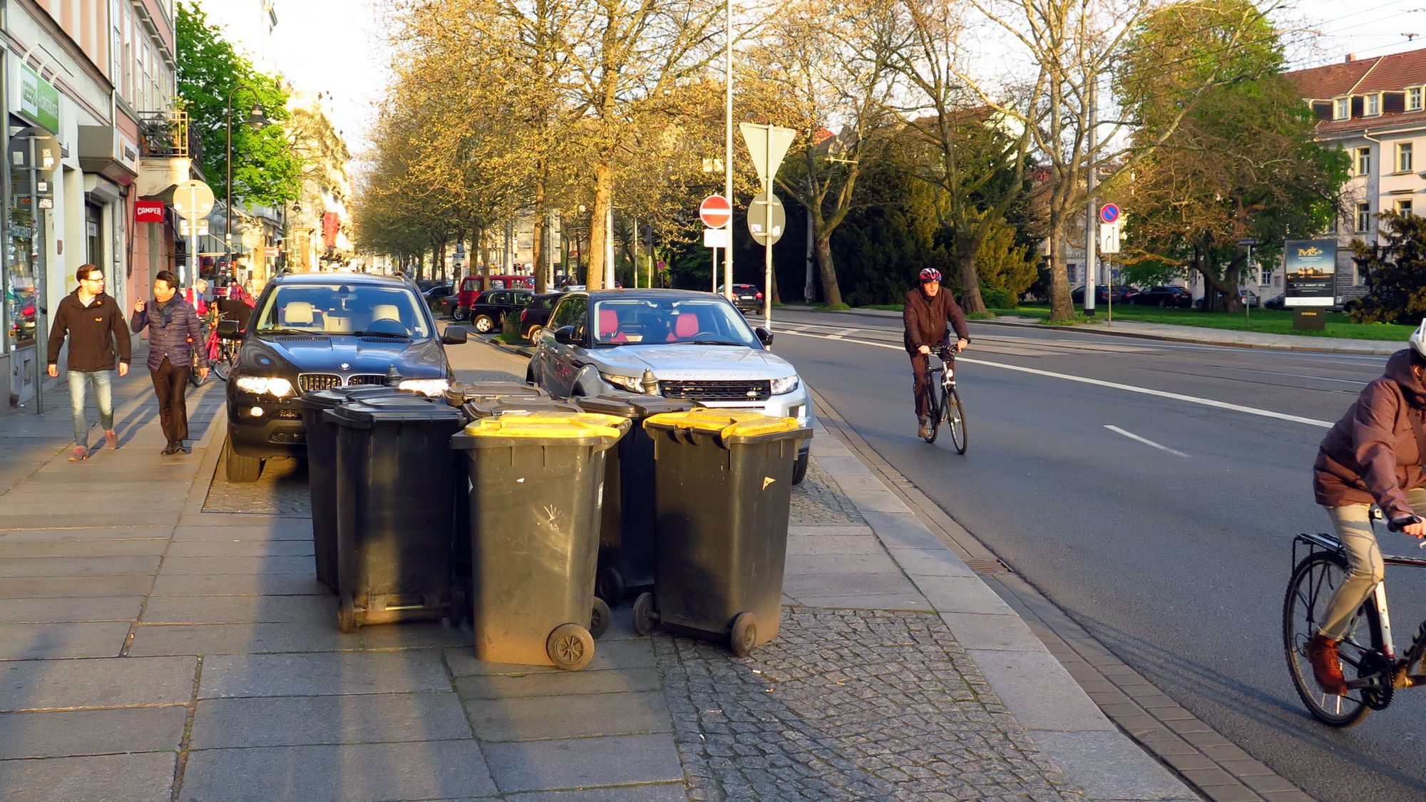 Der Radweg soll bis zur Alaunstraße führen.