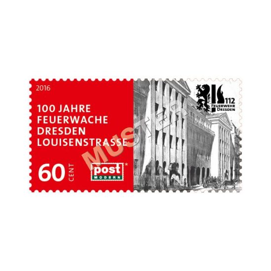 Feuerwehr-Briefmarke
