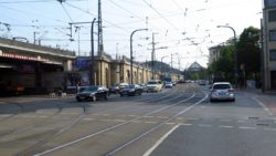 Straßenbahn-Umleitungen: Umleitungen an der Anton-/Leipziger Straße