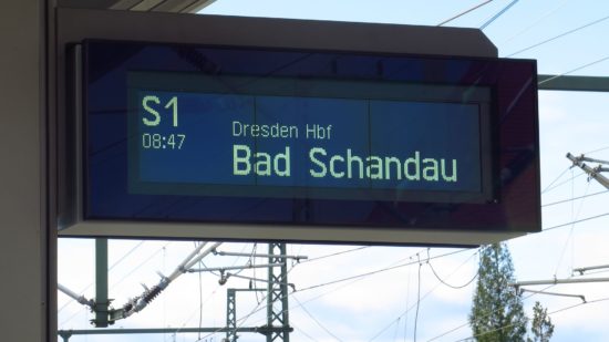 Nächstes Ausflugziel: Bad Schandau