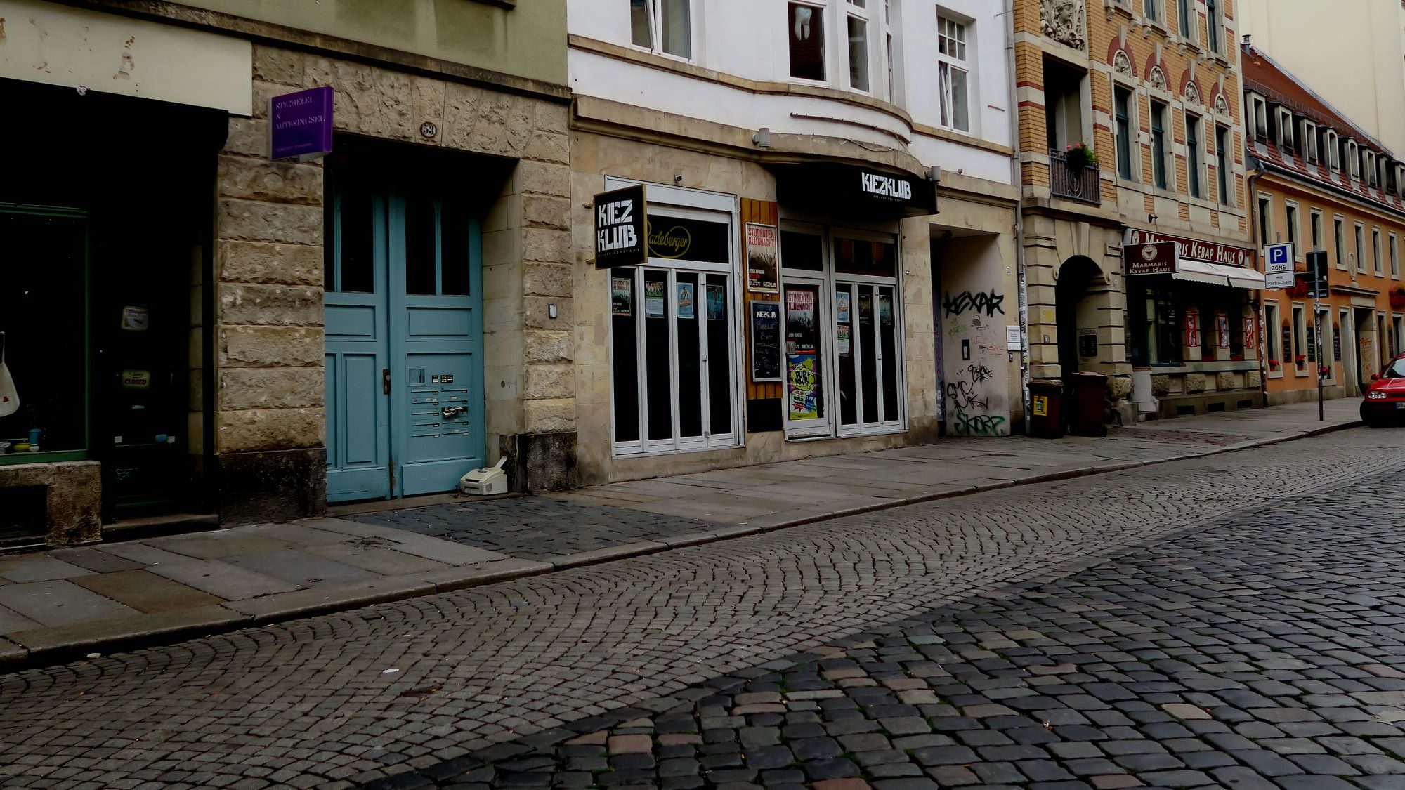 Auseinandersetzung Louisenstraße: Der Ort des Geschehens: Louisenstrasse 55