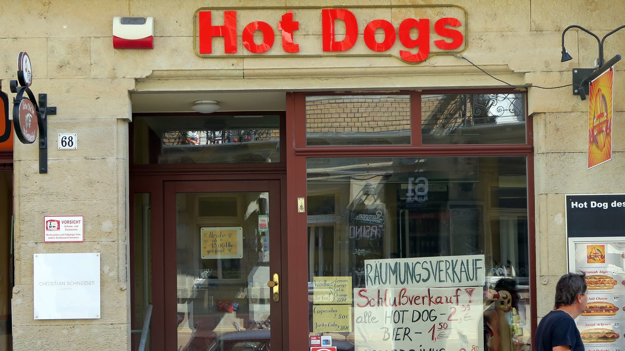 Ab September keine Hotdogs mehr.