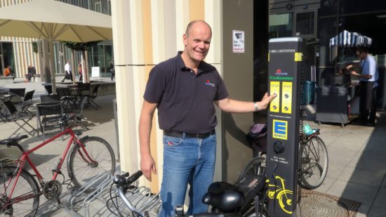 Ladestation für E-Bikes