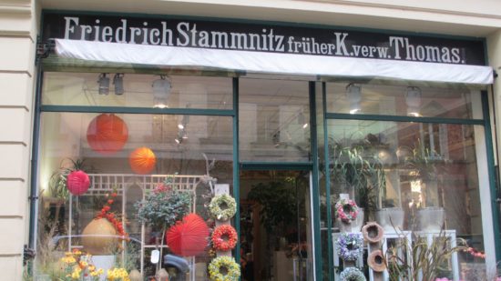 Blumen Stammnitz ist der älteste Blumenladen Dresdens