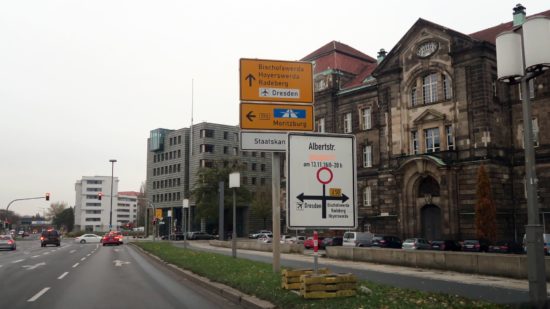 Albertstraße ist am Sonntag von 6 bis 20 Uhr gesperrt.