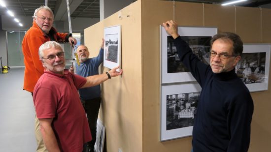 Die Fotografen Frank Höhler, Georg Krause, Jürgen Matschie und Thomas Kläber (v.l.)