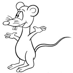 Die Maus - Zeichnung: Dirk Müller