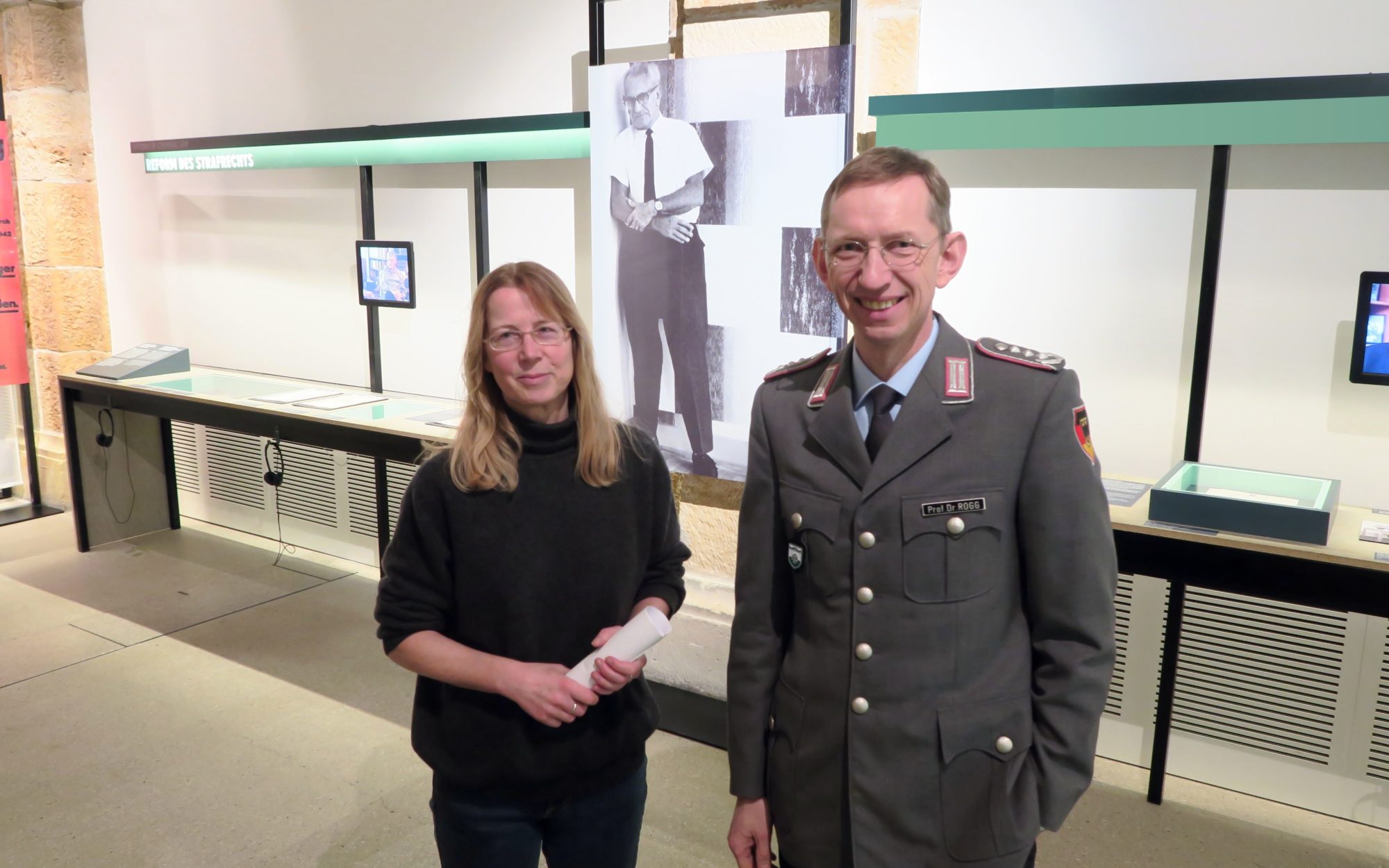 Kuratorin Monika Boll und Museumsdirektor Matthias Rogg