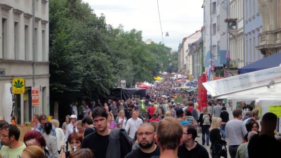 BRN auf der Alaunstraße - Foto: Archiv 2011