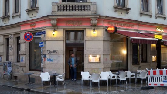 Das Habibi an der Martin-Luther-/Ecke Louisenstraße wird renoviert.