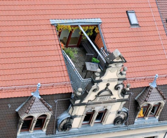 Balkon am Martin-Luther-Platz