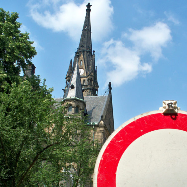 Martin-Luther-Platz gesperrt