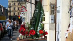 Blumen auf der Rothenburger Straße