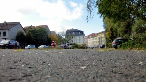 Bald ist es vorbei für den Parkplatz an der Alaunstraße.