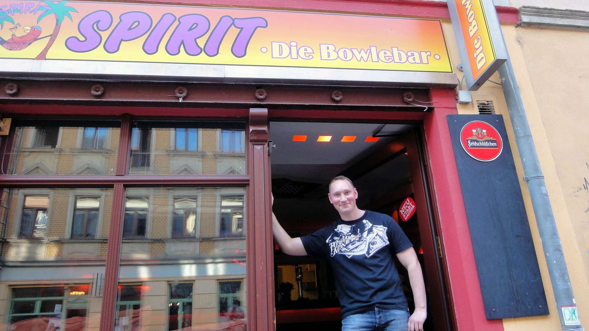 „Spirit, die Bowlebar“ ist Tobias Fischers erster gastronomischer Versuch.