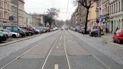 Wartet seit knapp 20 Jahren auf die Sanierung: Die Königsbrücker Straße. Foto: Archiv