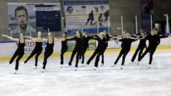 Die Saxony Ice Pearls beim Training - Foto: Claudia Gallwitz