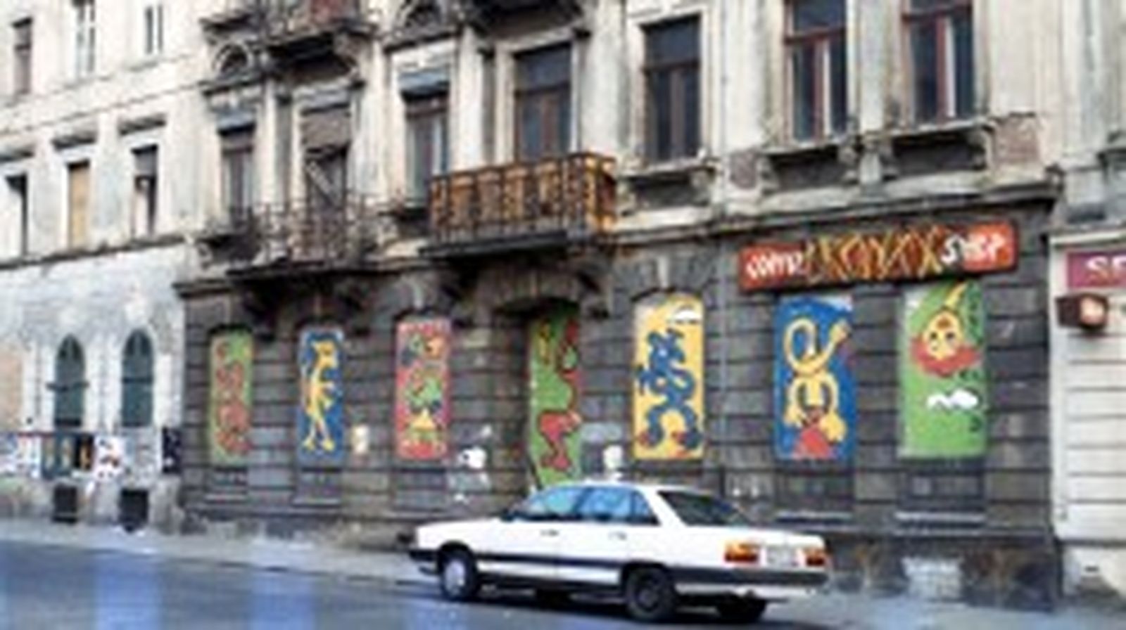 Die Graffiti erinnerten noch ein paar Jahre an das Café Bronxx.