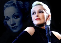 Jola Wolters singt Marlene Dietrich im Kraszewski-Museum