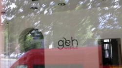 Ausgeräumt und leer "gehWerke" auf der Bautzner Straße.